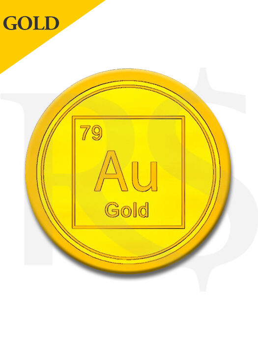 AUGoldCoin 0.25 gram 999 Gold Coin (White)