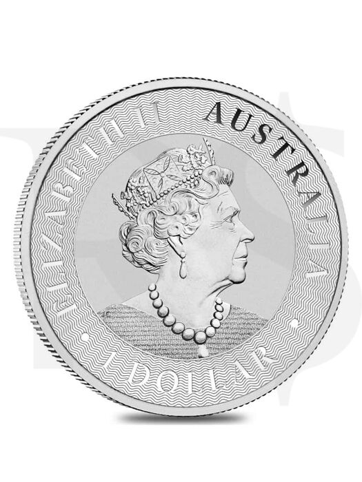 2022 Perth Mint Kangaroo 1 oz Silver Coin (With Capsule)