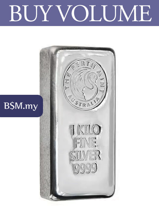 Perth Mint 999 Silver Kilo Bar Monster Box (10 kg)