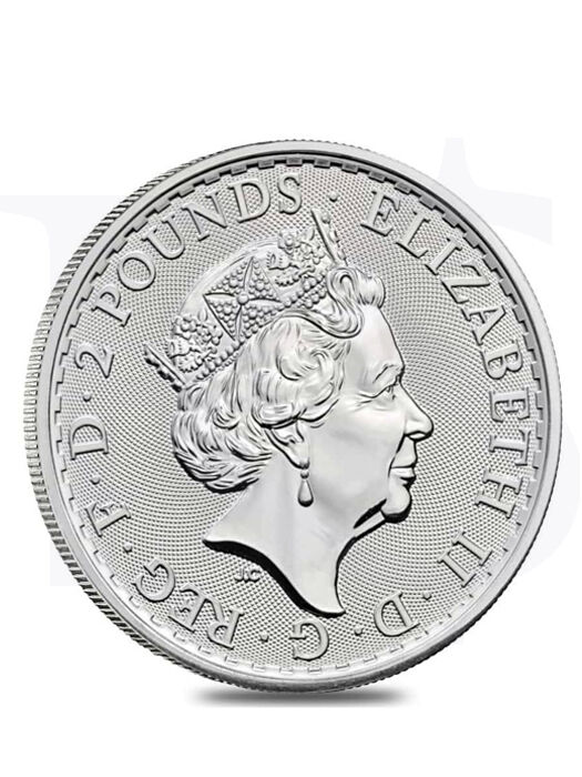 2023 Britannia 1 oz Silver Coin (With Capsule)