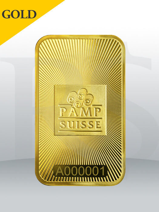 PAMP Suisse 1 oz (31.1g) Gold Bar