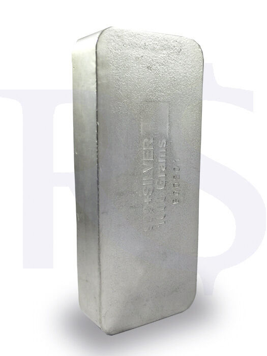Buy Volume: 2 or more Engelhard 999 Kilo Casting Silver Bar