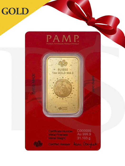 PAMP Legend Snake 1 oz (31.1g) 999 Gold Bar