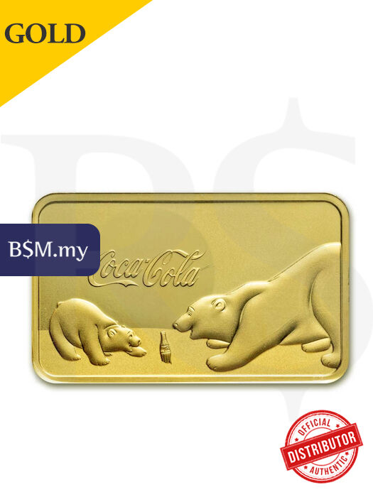 PAMP Suisse Coca-Cola® Polar Bears 5g Gold Bar