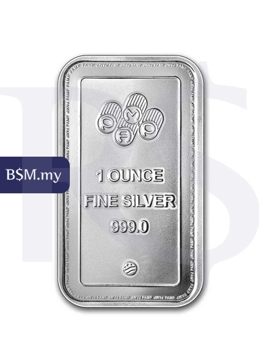 PAMP USA 1oz Silver Bar