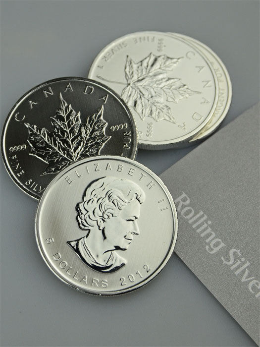 2013 Canada Maple Leaf 1 oz Silver Coin (with Capsule)