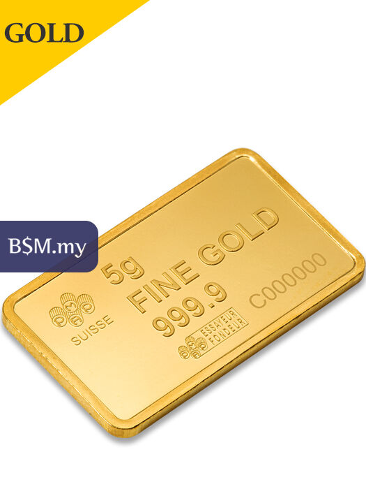 PAMP America Free Liberty Bell 5 g Gold Bar