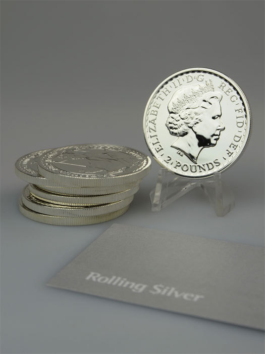 2013 1 oz Silver Britannia (With Capsule)