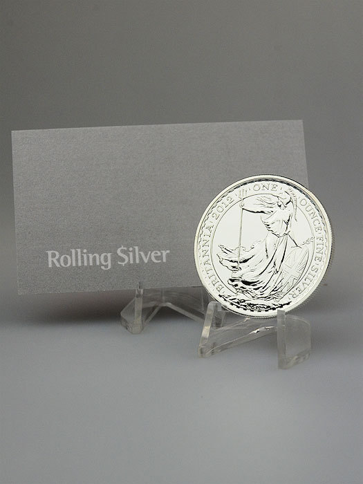 2013 1 oz Silver Britannia (With Capsule)