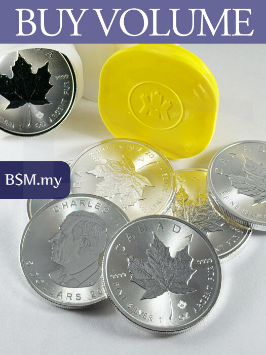 2026 Canada Maple Leaf 1 oz Silver Coin (Tube of 25)