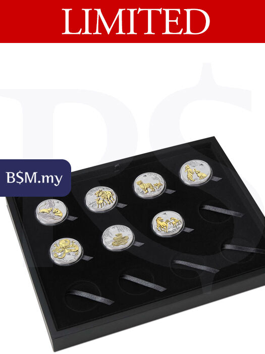 2026 Perth Mint Gold Gilded Horse 1 oz Silver Coin (with Capsule)