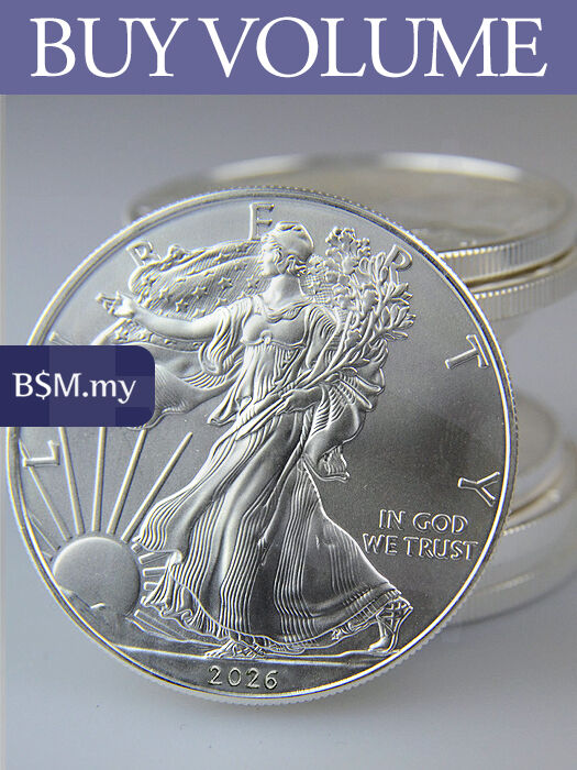 2026 American Eagle 1 oz Silver Coin (Tube of 20)