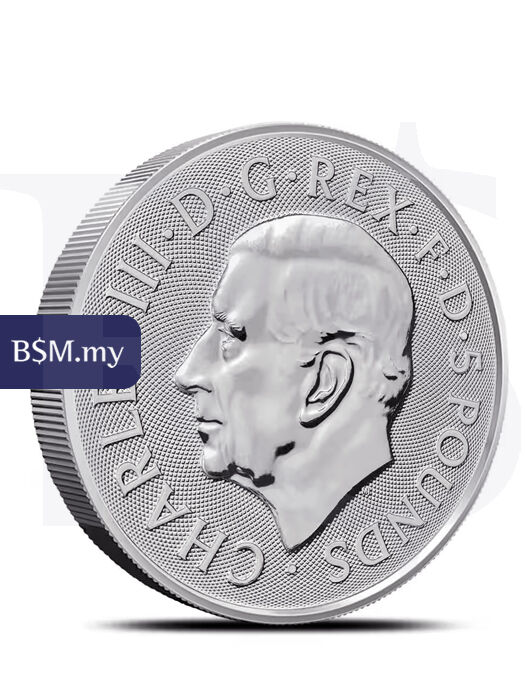 2024 Great Britain Royal Tudor Beasts (Seymour Unicorn) 2 oz Silver Coin