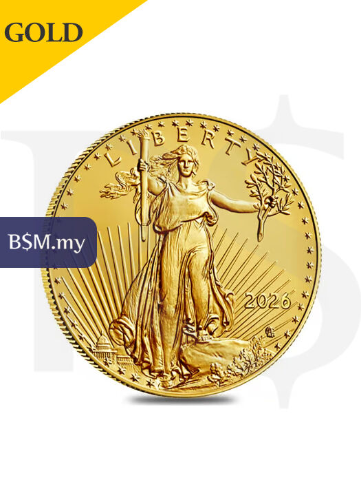 2026 American Eagle 1/2 oz (15.55g) Gold Coin