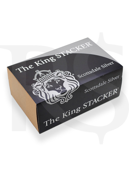 Hand Brushed Aluminum Case for Scottsdale Silver Stacker Bar