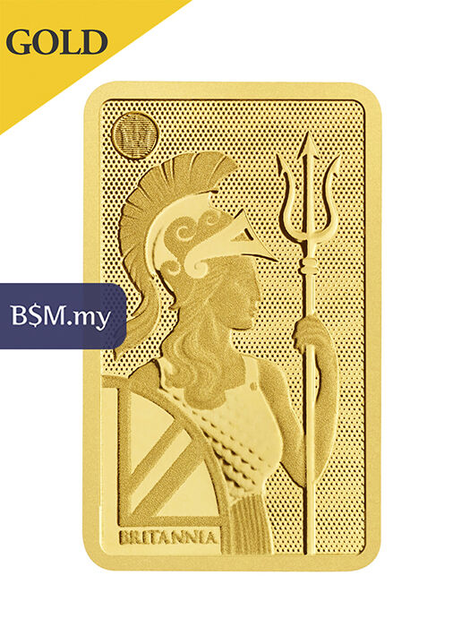 Royal Mint Britannia 1 gram Gold Bar