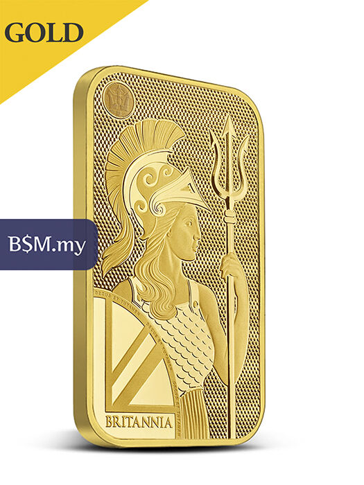 Royal Mint Britannia 1 oz Gold Bar