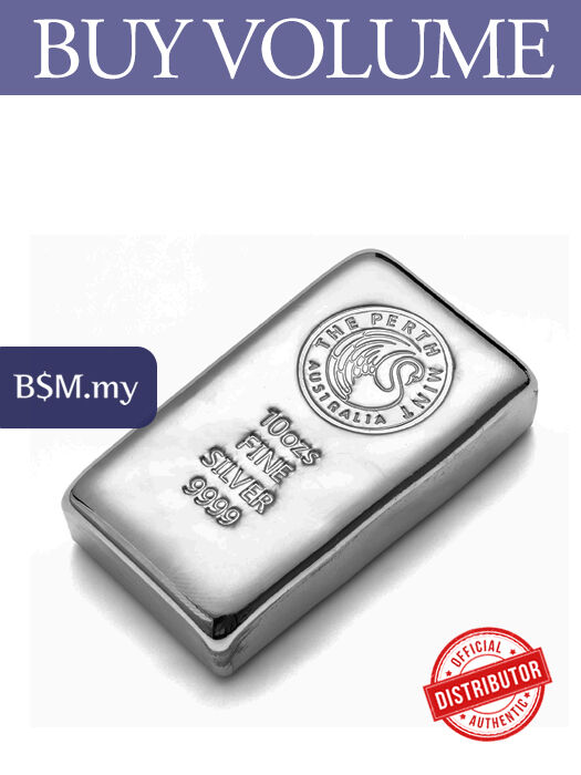 Buy Volume: 2 or more Perth Mint 10oz 9999 Cast Silver Bar