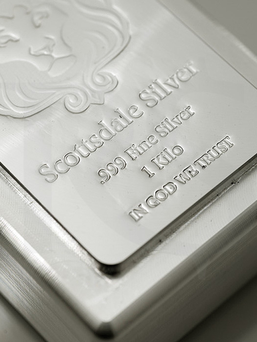 Scottsdale Kilo Stacker II Silver Bar 1kg