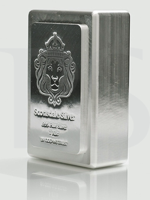 Scottsdale Kilo Stacker II Silver Bar 1kg