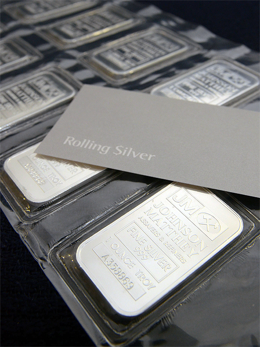 Buy Volume: 10 or more Johnson Matthey (JM) 1 oz Silver Bar