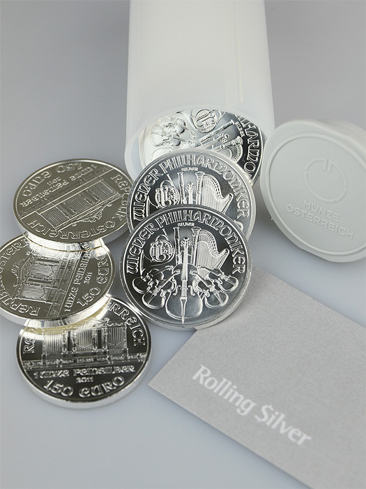 2013 Austrian Philharmonic 1 oz Silver Coin (with Capsule)