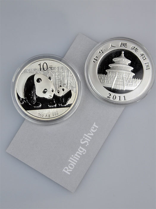 2011 Chinese Panda 1 oz Silver Coin (Member)