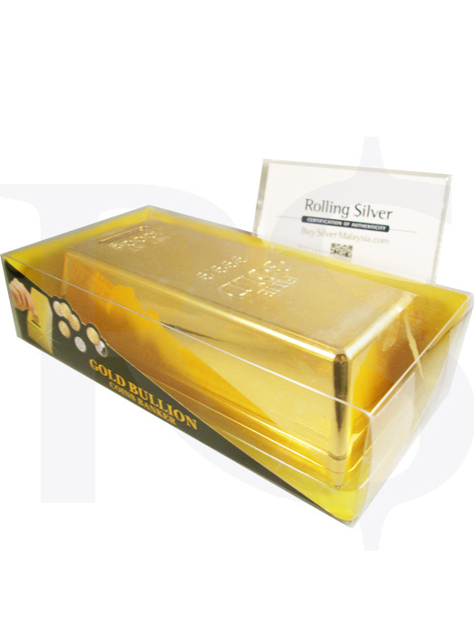 Coin Box - Gold Bar Replica