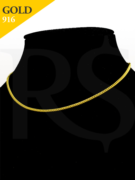 Necklace Curb 916 Gold 1.4 gram