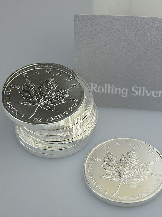 Buy Volume: 5 or more 2013 Canada Maple Leaf 1 oz Silver Coin