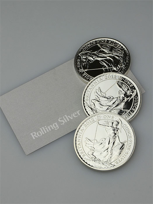 2012 1 oz Silver Britannia (With Capsule)