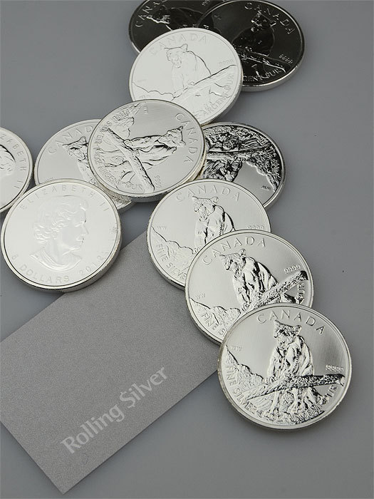 Canadian Wildlife Series: Cougar 1oz Silver Coin