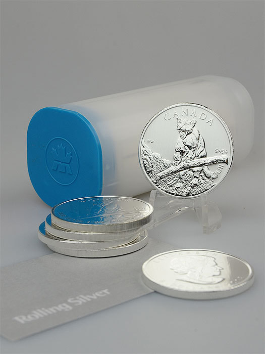 Canadian Wildlife Series: Cougar 1oz Silver Coin