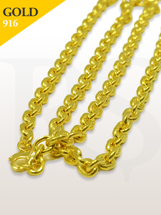 Necklace 916 Gold 13.85 gram