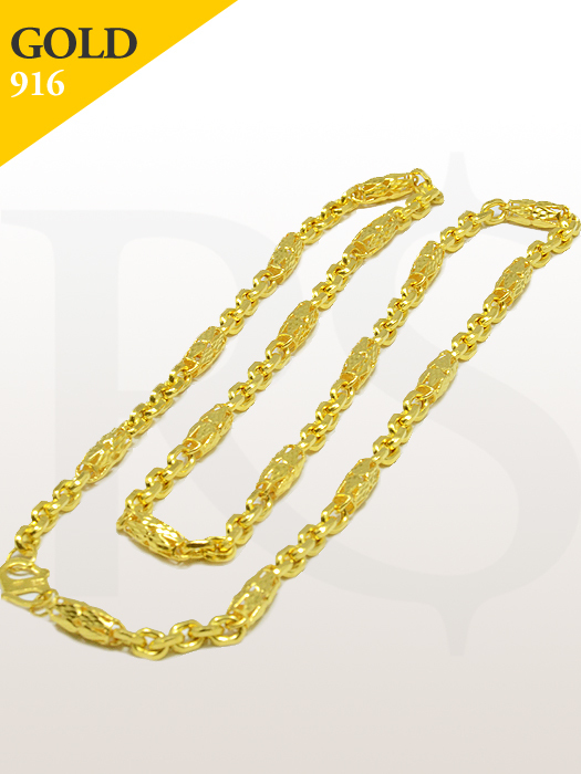 Necklace Prosperity 916 Gold 26.7 gram