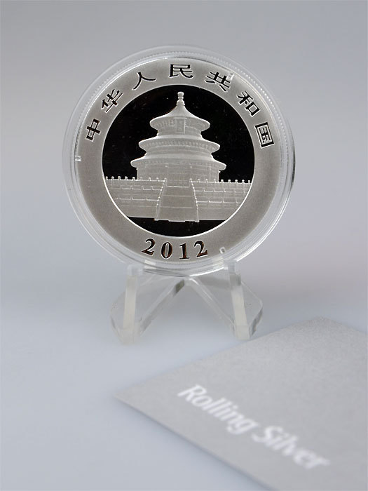 2012 Chinese Panda 1 oz Silver Coin