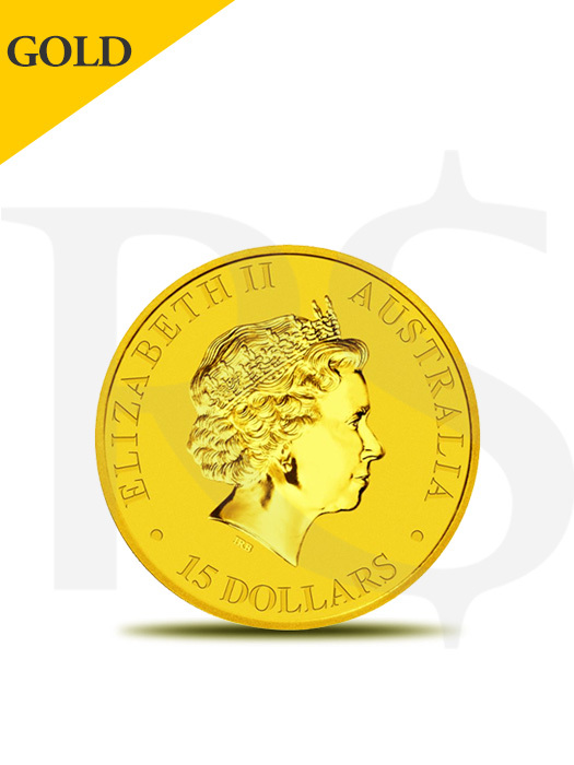 2015 Perth Mint Kangaroo 1/10oz 9999 Gold Coin