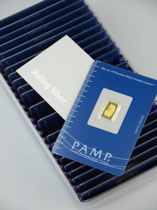 PAMP Suisse Lady Fortuna 1 gram 999 Gold Bar