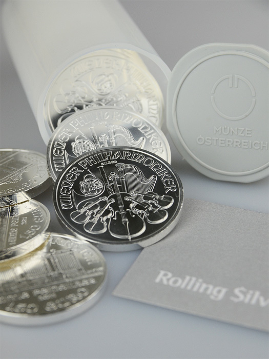 2015 Austrian Philharmonic 1 oz Silver Coin (Tube of 20)