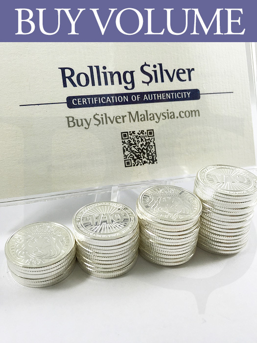 Scottsdale 1/10 oz Silver Round (Tube of 50)