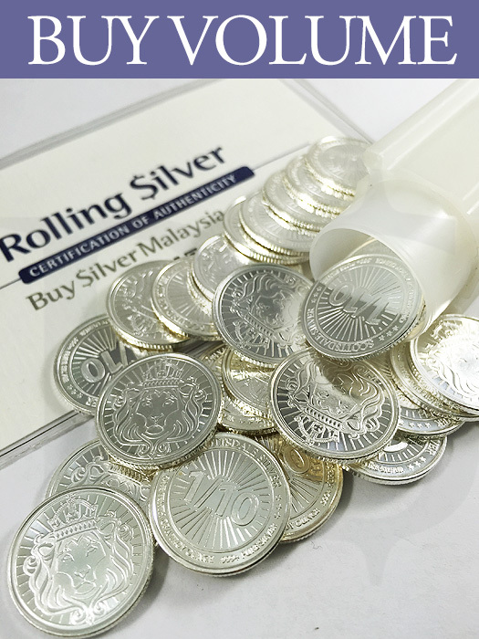 Scottsdale 1/10 oz Silver Round (Tube of 50)