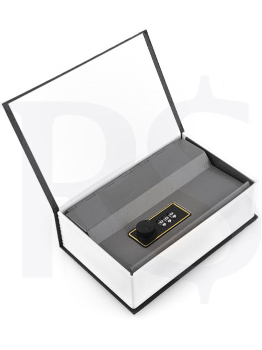 Deluxe Black Secret Dictionary Box (With Coded Lock)