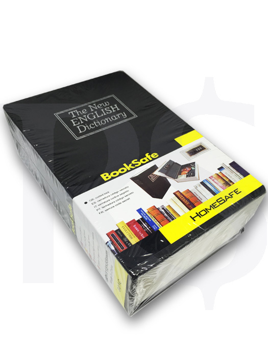 Deluxe Black Secret Dictionary Box (With Coded Lock)