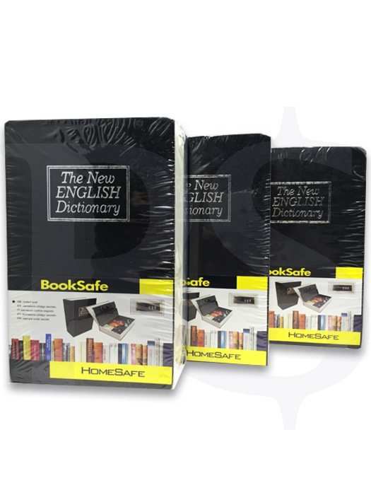 Deluxe Black Secret Dictionary Box (With Coded Lock)
