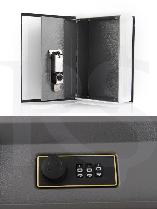 Deluxe Black Secret Dictionary Box (With Coded Lock)