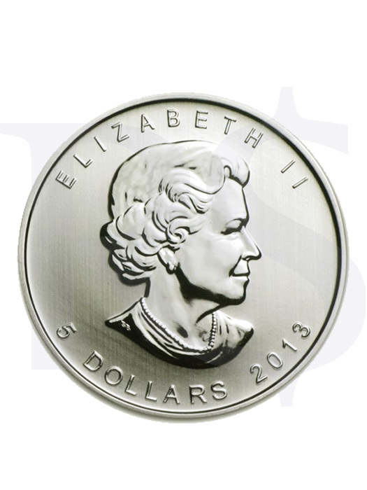 Canada Maple Leaf 1 oz 25th Anniversary Silver Coin (with Capsule)