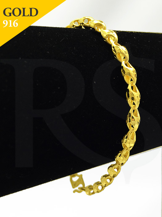 Bracelet Trace 916 Gold 4.4 gram