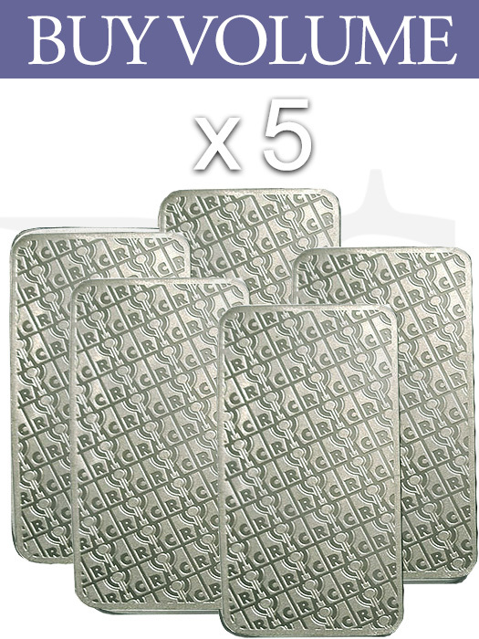 Buy Volume: 5 or more Republic Metals Corporation (RMC) 10 oz Silver Bar