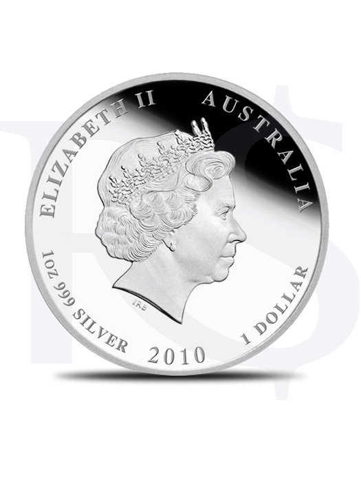 Buy Volume: 2 or more 2010 Perth Mint Lunar Tiger 1 oz Silver Coin