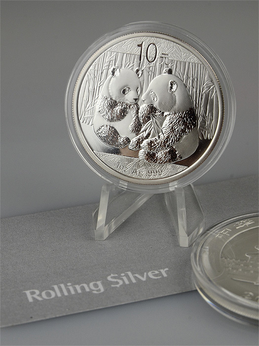 2009 Chinese Panda 1 oz Silver Coin